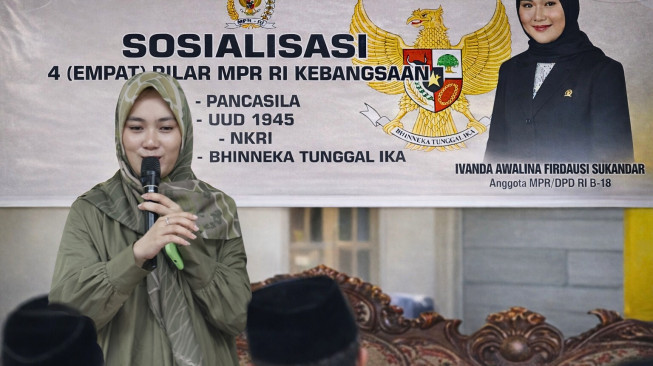 Ivanda Awalina Ajak Warga Tebo Perkokoh Toleransi dan Gotong Royong melalui Empat Pilar MPR