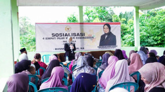 Sambangi Rimbo Ilir, Ivanda Awalina Paparkan Pentingnya Memahami Esensi Empat Pilar MPR