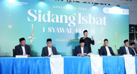 Sidang Isbat Kemenag Putuskan 1 Syawal 1447 H Jatuh Sabtu 21 Maret