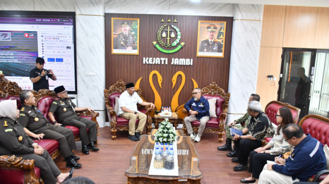 Perkuat Sinergi dan Kolaborasi di Wilayah Kerja Jambi, Staf Ahli Sekretaris SKK Migas Sambangi Kantor Kejaksaan Tinggi Provinsi Jambi