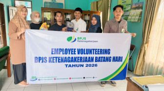 Karyawan BP Jamsostek Batang Hari Berbagi dengan Panti Asuhan dan Masjid Melalui Employee Volunteering