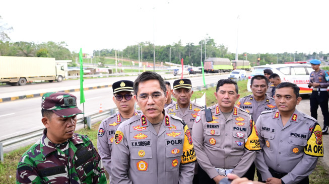 Cek Arus Mudik, Kapolda Jambi Pastikan Kelancaran di Wilayah Hukum Polda Jambi