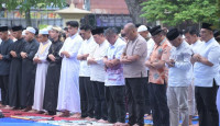 Polda Jambi Gelar Salat Idul Fitri 1447 Hijriah