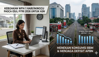 WFH ASN Pasca Lebaran Dinilai Efektif Tekan Subsidi