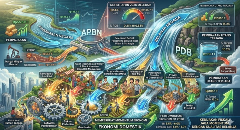 Awal Tahun Defisit APBN Meningkat, Pengamat Nilai Pemerintah Sedang Dorong Konsumsi