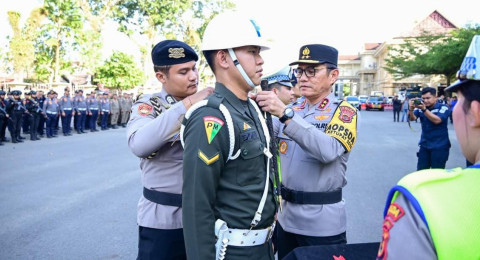 Polda Jambi Gelar Apel Pasukan Operasi Ketupat 2026, Siap Amankan Lebaran Idul Fitri 1447 H