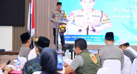 Polda Jambi Pererat Sinergi dengan Insan Pers Lewat Buka Puasa Bersama