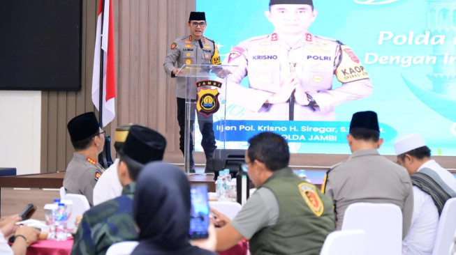 Polda Jambi Pererat Sinergi dengan Insan Pers Lewat Buka Puasa Bersama
