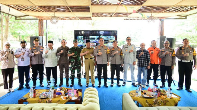 Polda Jambi Ikuti Vicon Bersama Kapolri, Perkuat Pengamanan dan Pelayanan di Objek Wisata Saat Idul Fitri 1447 H