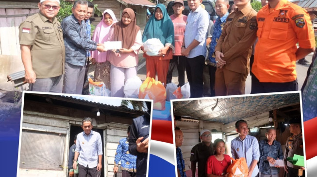 Angin Puting Beliung Serang Desa Seponjen, 6 Rumah Rusak Berat, Pemda Bantu Korban Terdampak
