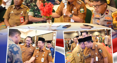 Bupati Muaro Jambi Hadiri Rapat Koordinasi Lintas Sektoral Operasi Ketupat 2026