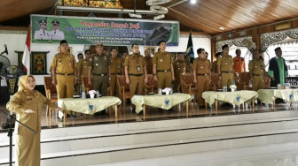 Bupati Batang Hari Sumpah 190 PPPK Paruh Waktu