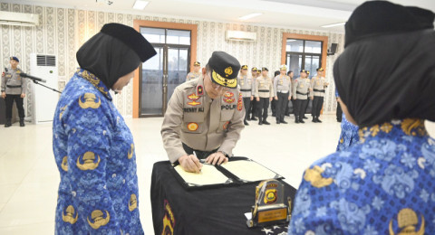 Pengurus Korpri Polda Jambi Peruode 2205-2030 Dikukuhkan