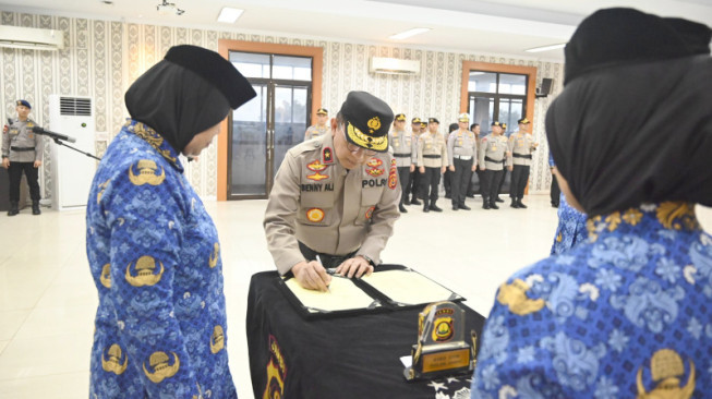 Pengurus Korpri Polda Jambi Peruode 2205-2030 Dikukuhkan