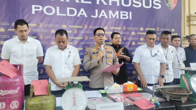 Polda Jambi Ungkap Praktik Penyalahgunaan Gas Subsidi, Tiga Orang Diamankan