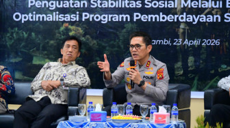 Kapolda Jambi Jadi Pemateri Utama dalam Penguatan Stabilitas Sosial dan Edukasi Hukum bagi Suku Anak Dalam