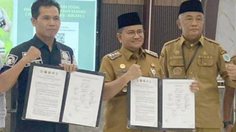 Polda Jambi Dukung Sistem Scan Amal Berbasis Barcode di Kota Jambi, Satgaswil Densus 88 Turut Hadir