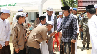 40 Hari Wafatnya KH Hasan Basri, Bupati Anwar Sadat Kenang Sosok Ulama Penasihat Pemerintah