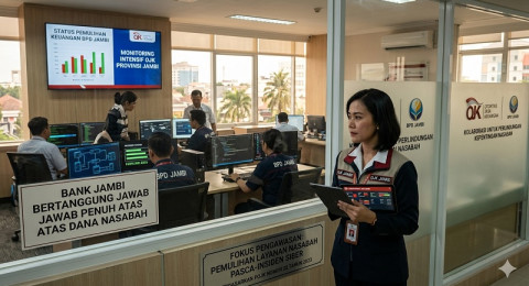 Respons Insiden Siber Bank Jambi, OJK Jambi Koordinasi dengan IASC dan Aparat Penegak Hukum