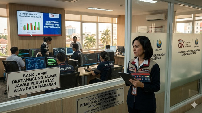 Respons Insiden Siber Bank Jambi, OJK Jambi Koordinasi dengan IASC dan Aparat Penegak Hukum