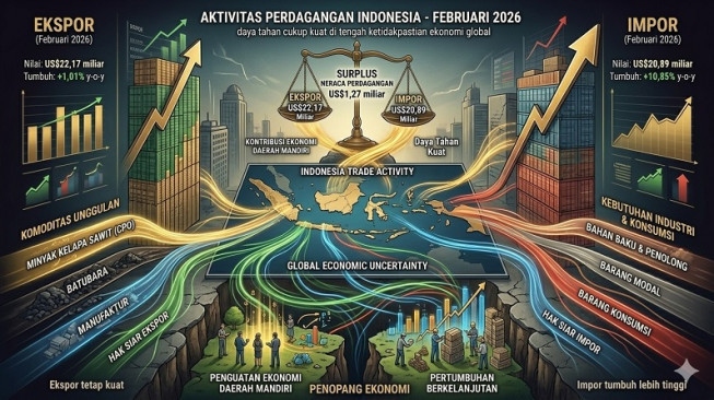 Terlalu Ditopang Nikel dan CPO, Pemerintah Harus Perkuat Diversifikasi Ekspor