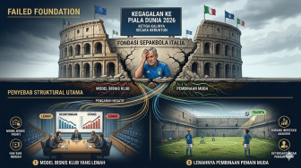 Krisis Stadion dan Minimnya Talenta Lokal Jadi Akar Gagalnya Italia ke Piala Dunia