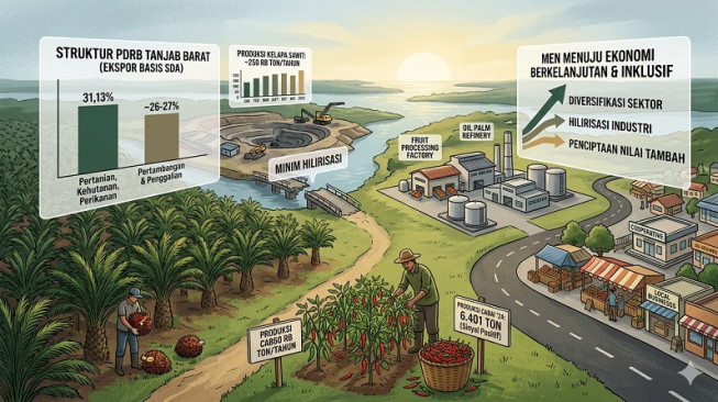 Ekonomi Tanjab Barat Butuh Lompatan, Bukan Sekadar Stabilitas