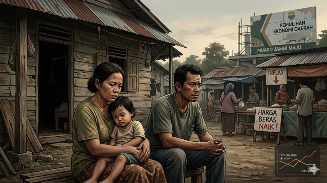 Kemiskinan Muaro Jambi Naik di 2025, Tekanan Pangan dan Daya Beli Jadi Sorotan