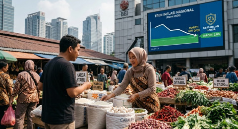 Inflasi Indonesia Moderat di ASEAN, Tapi Belum Kompetitif