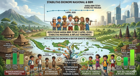 Kebijakan Tahan Harga BBM Selamatkan UMKM dan Konsumsi Rumah Tangga