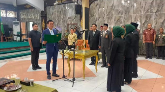 Bupati Batang Hari Lantik 18 Pejabat, Fokus Tingkatkan Layanan Kesehatan