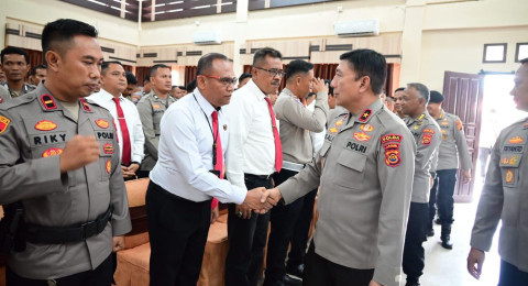 Wakapolda Jambi Kunjungi Polres Tebo, Bungo, dan Merangin, Tekankan Profesionalisme dan Pelayanan Publik