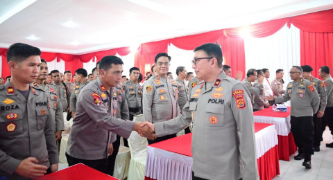 Wakapolda Jambi Kunjungi Polres Sarolangun, Tekankan Profesionalisme dan Respons Cepat Layanan Masyarakat