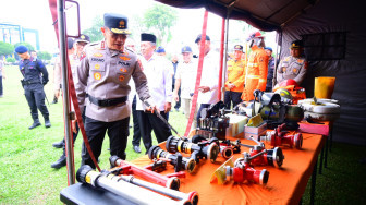 Apel Kesiapsiagaan Karhutla dan Pengendalian Massa, Kapolda Jambi Tekankan Respons Cepat dan Terukur