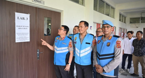 Wakapolda Jambi Tinjau Langsung Tes Psikologi Penerimaan Bintara Polri T.A 2026