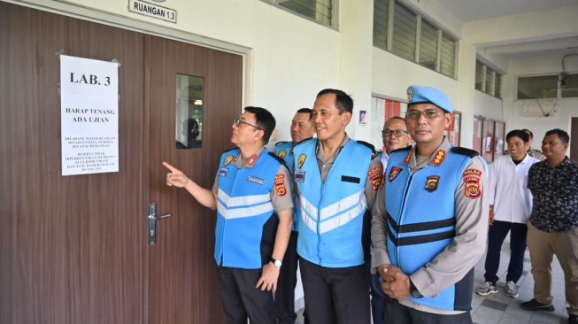 Wakapolda Jambi Tinjau Langsung Tes Psikologi Penerimaan Bintara Polri T.A 2026