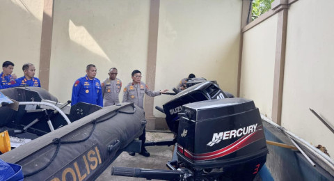 Wakapolda Jambi Tinjau Kesiapan SAR Perairan Ditpolairud, Pastikan Peralatan Siap Operasi