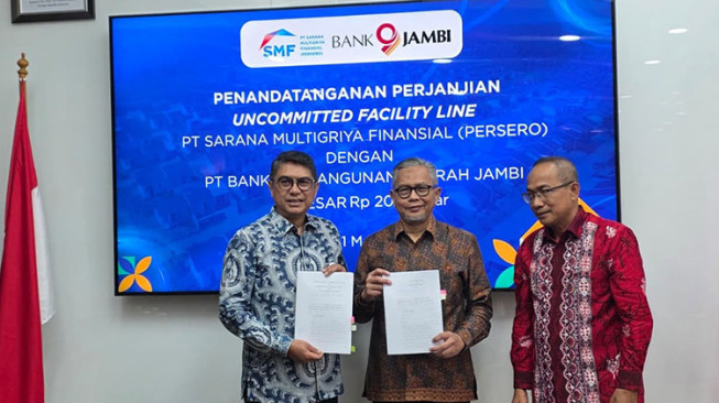 Sinergi Bank Jambi dan SMF, Komitmen Hadirkan Pembiayaan Hunian Murah di Tengah Geopolitik Global