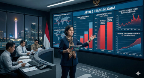 Utang Negara dan Tekanan APBN, Pemerintah Diingatkab Jaga Kepercayaan Pasar