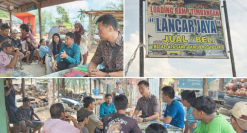 BPJS Ketenagakerjaan Batang Hari Sosialisasikan K3 dan Jaminan Sosial bagi Pekerja Loading Ramp Sawit