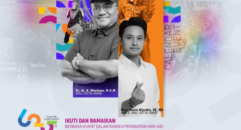 Puluhan Event Semarakkan HUT Kota Jambi, Maulana Ajak Masyarakat Ramaikan