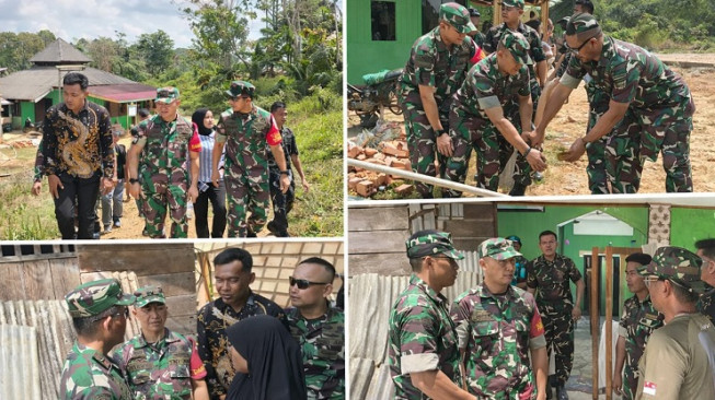 Danrem 042/Gapu Tinjau TMMD 128 di Seko Besar, Pastikan Pembangunan Berdampak Jangka Panjang