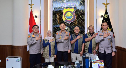 Polda Jambi Perkuat Sinergi dengan Bulog, Jamin Stabilitas Pangan dan Kamtibmas