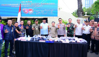 Polda Jambi Musnahkan 20 Kilogram Sabu, 20 Ribu Butir Ekstasi dan Ribuan Cartridge Etomidate, Wujud Nyata Perang Melawan Narkoba