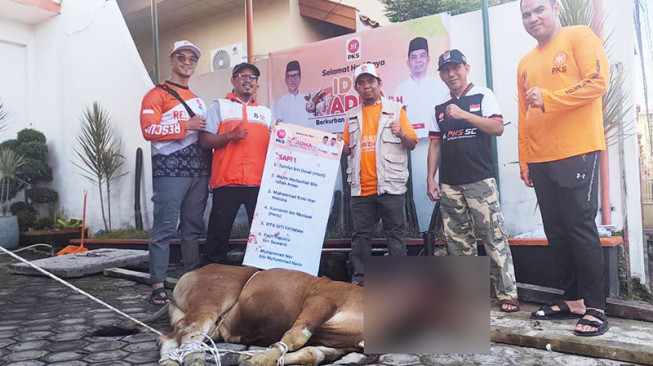 PKS Jambi Sebarkan Semangat Berbagi Melalui Penyembelihan Puluhan Hewan Kurban