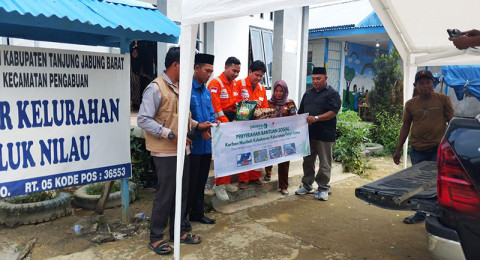 Jadestone Energy Hadir untuk Masyarakat, Salurkan Bantuan bagi Korban Kebakaran Teluk Nilau
