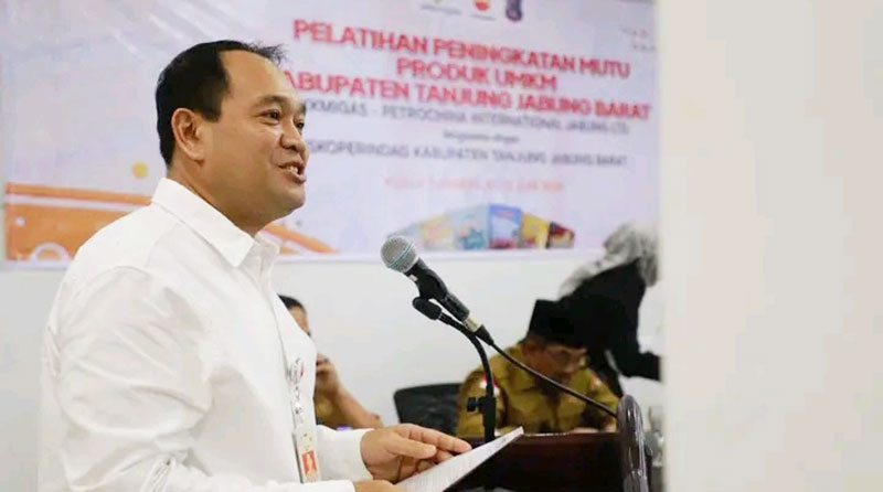 Government and Relation Superintendent PetroChina International Jabung Ltd, Lasno | foto : swd