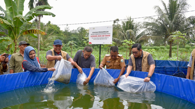 Lebih Dekat dengan Hulu Migas: Dari Kesiapsiagaan Tanggap Darurat hingga Budidaya Ikan di Kasang Lopak Alai