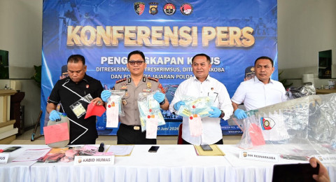 Polda Jambi Bongkar Ratusan Kasus Kriminal Mulai dari Begal, Tambang Ilegal hingga Narkoba
