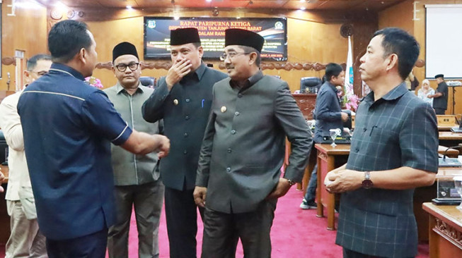 Respons Pandangan Fraksi DPRD, Bupati Tanjung Jabung Barat Sebut Ada Kesamaan Semangat Tata Kelola